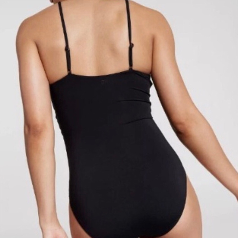 CALIA by Carrie Underwood Shirred Cutout One Piece Swimsuit - Picture 2 of 6